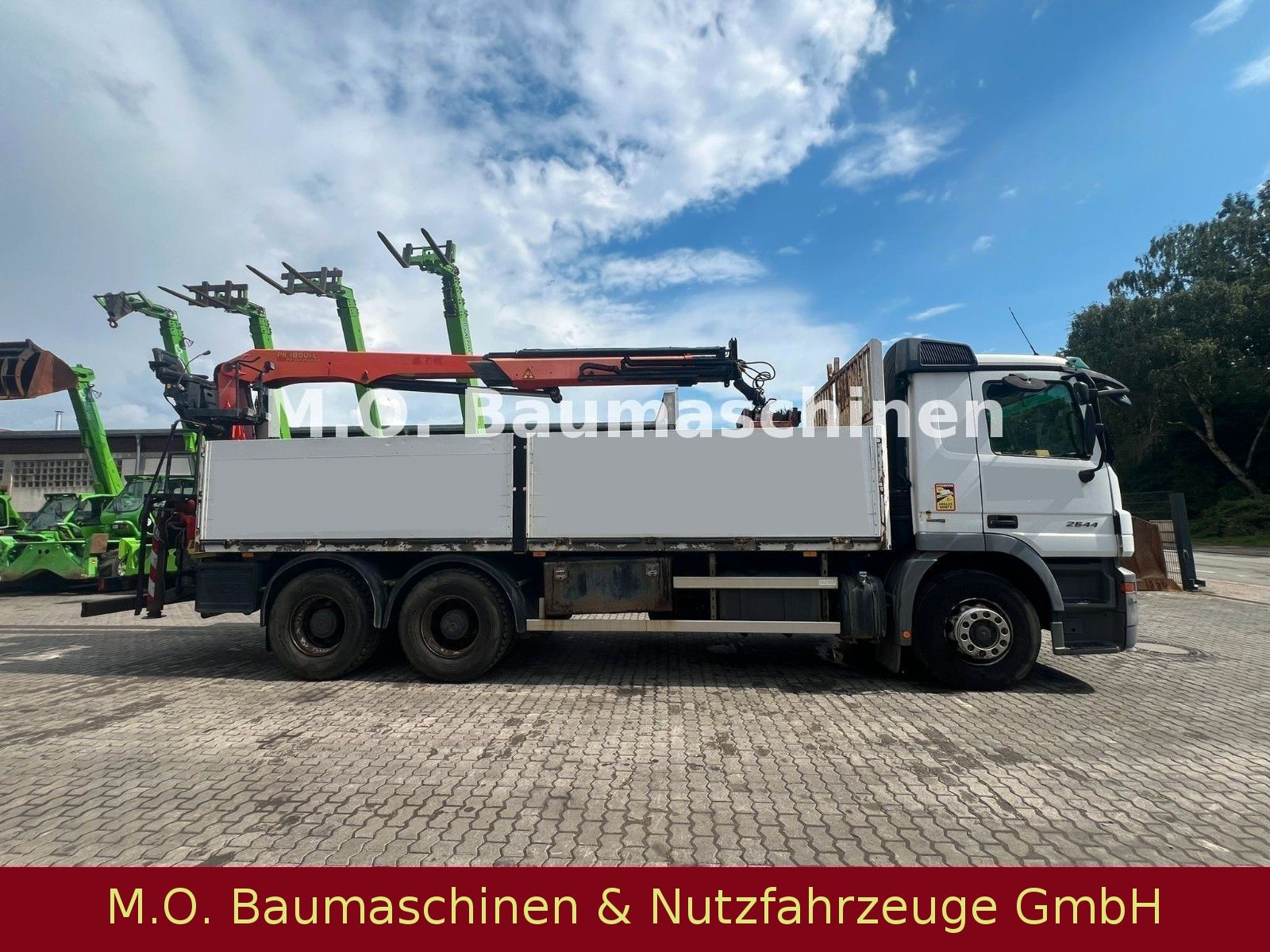 Fahrzeugabbildung Mercedes-Benz Actros 2644 /Kran  Palfinger PK 18001 L /