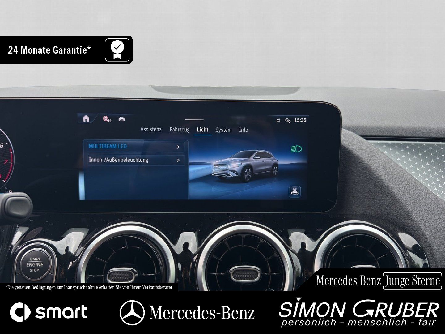 Fahrzeugabbildung Mercedes-Benz GLA 250 4M Progressive MBeam Memory 360 Standhzg