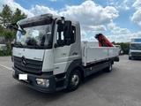 Mercedes-Benz Atego 818 Pritschenwagen + Kran PK 7.001 SLD - Gebraucht Pritschenwagen
