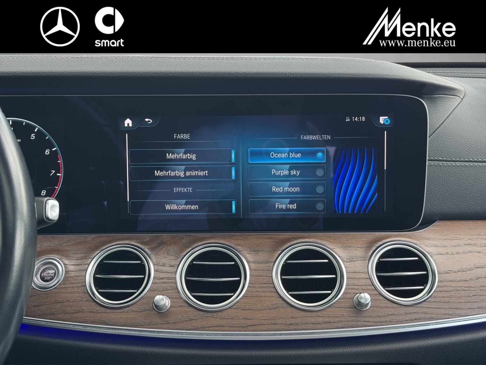 Mercedes-Benz E-Class T-Mod Avantgarde+SHD+AHK+Memo+Kam+Ambient, миниатюра 18