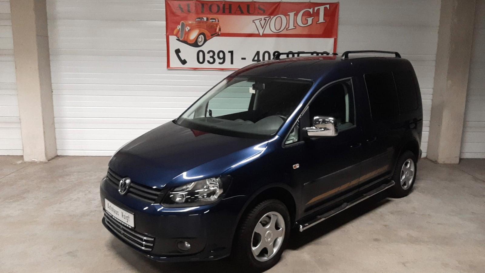 Volkswagen Caddy Roncalli Behindertengerecht, Rampe