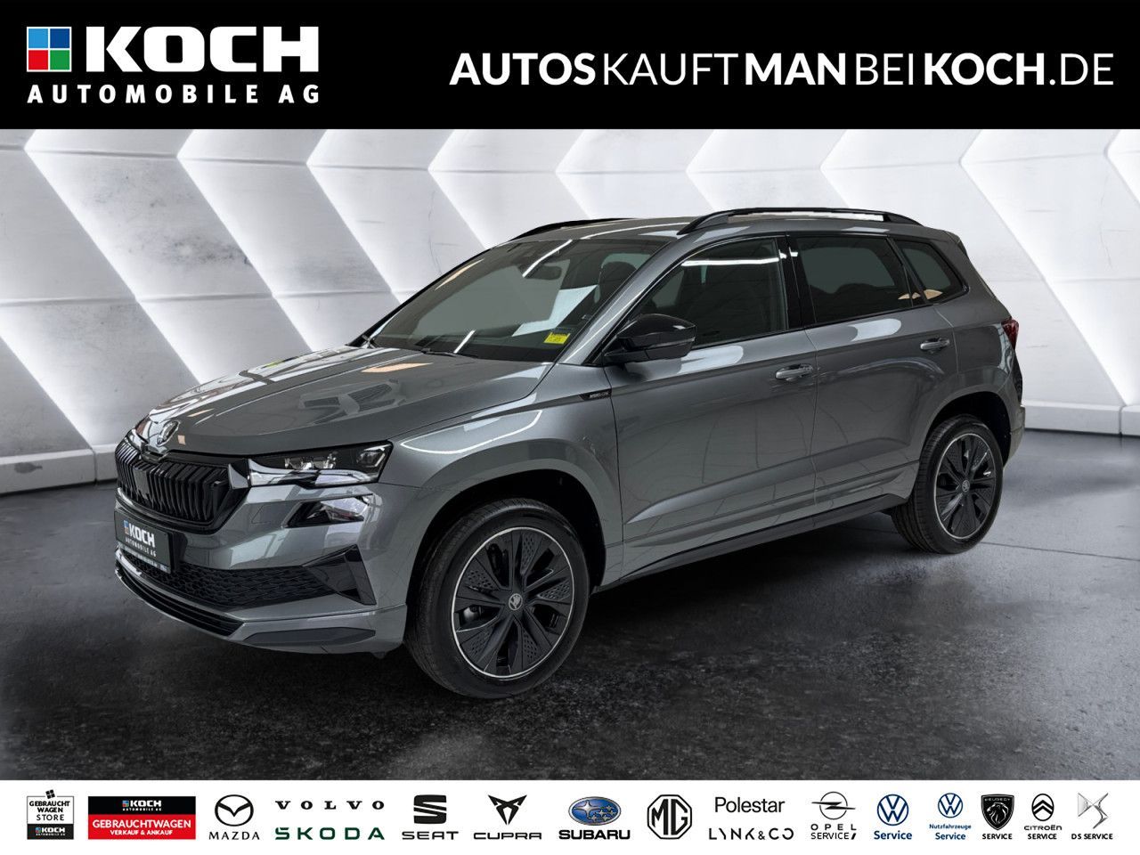 Skoda Karoq 2.0 TDI DSG SPORTLINE AHK MATRIX ACC