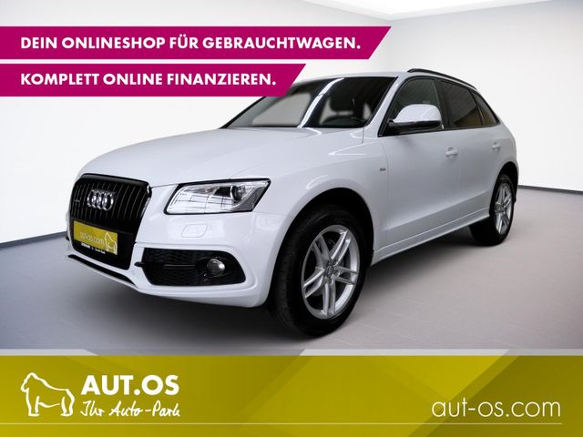 Audi Q5 S-LINE 177PS S-TRONIC, AHK,PANO,NAVI,PDC,XENO