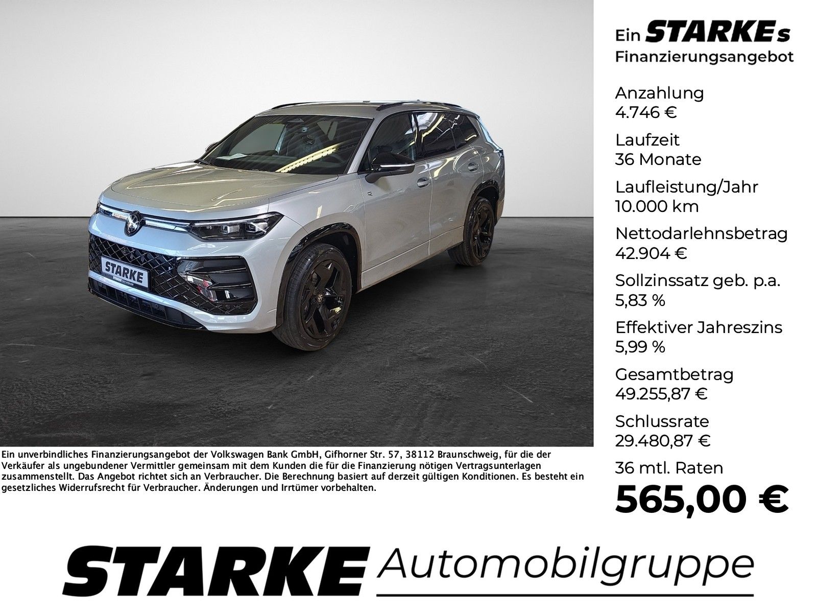 Volkswagen Tayron 2.0 TDI DSG R-Line Massagesitz AHK