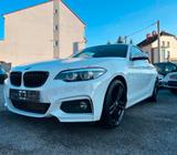 BMW 220 d M Sport 1.HAND +  KAMERA + ACC + LEDER - BMW 220 mit Diesel-Antrieb: Coupé