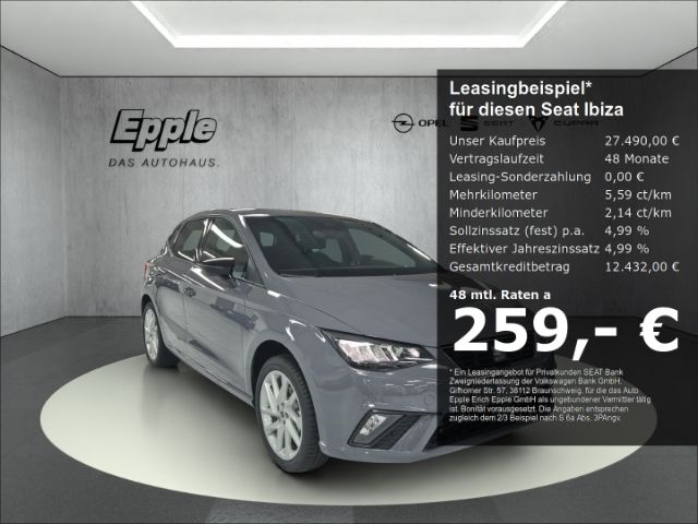 Seat Ibiza FR 1.0 TSI 85 kW (116 PS) 7-Gang-DSG Navi