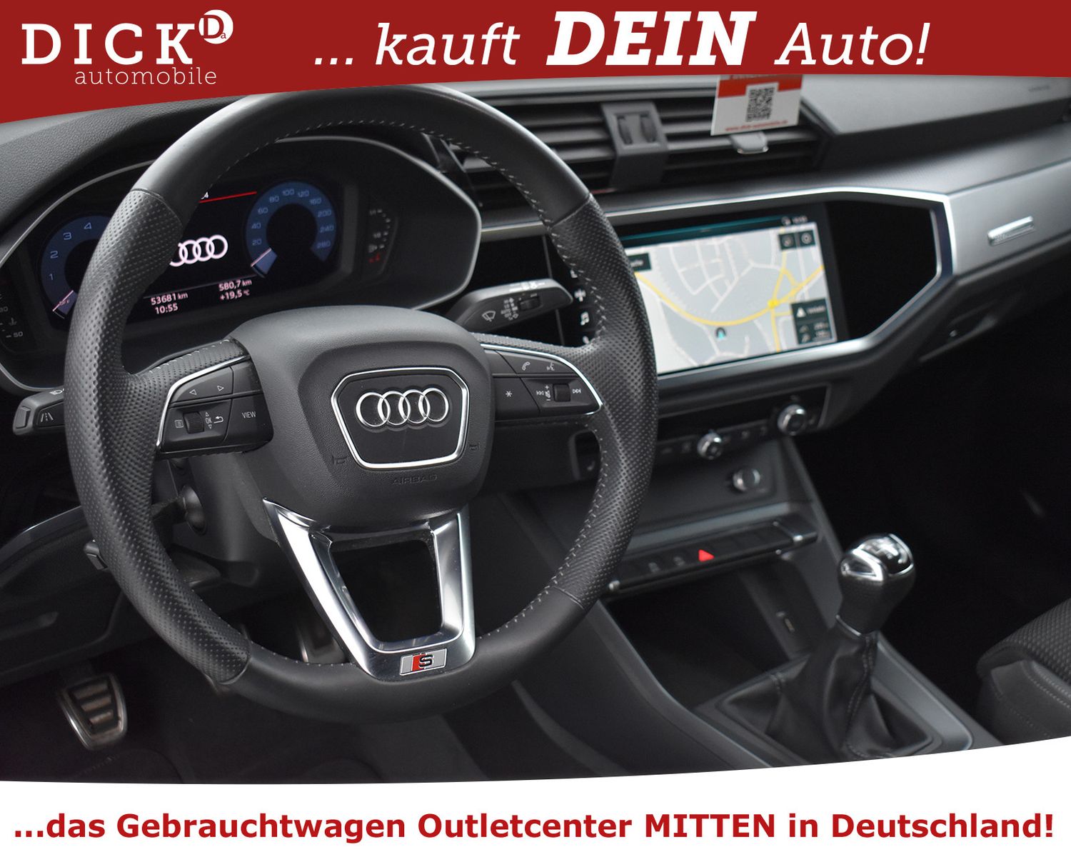 Fahrzeugabbildung Audi Q3 35 TFSI Advanced S LINE PLUS+VIRTU+NAVI+LEDER