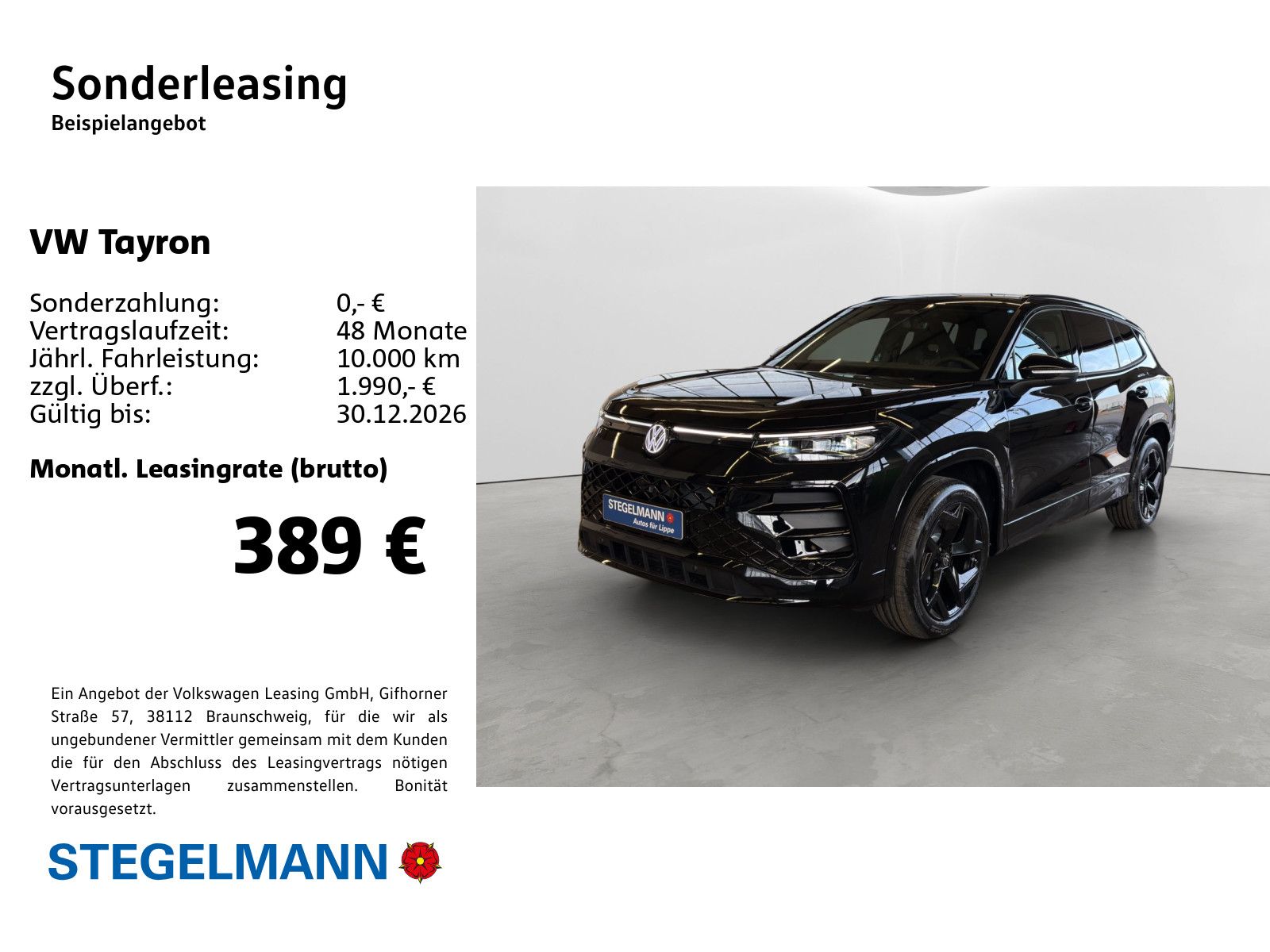 Volkswagen Tayron 2,0 l TDI 7-Gang-DSG R-Line