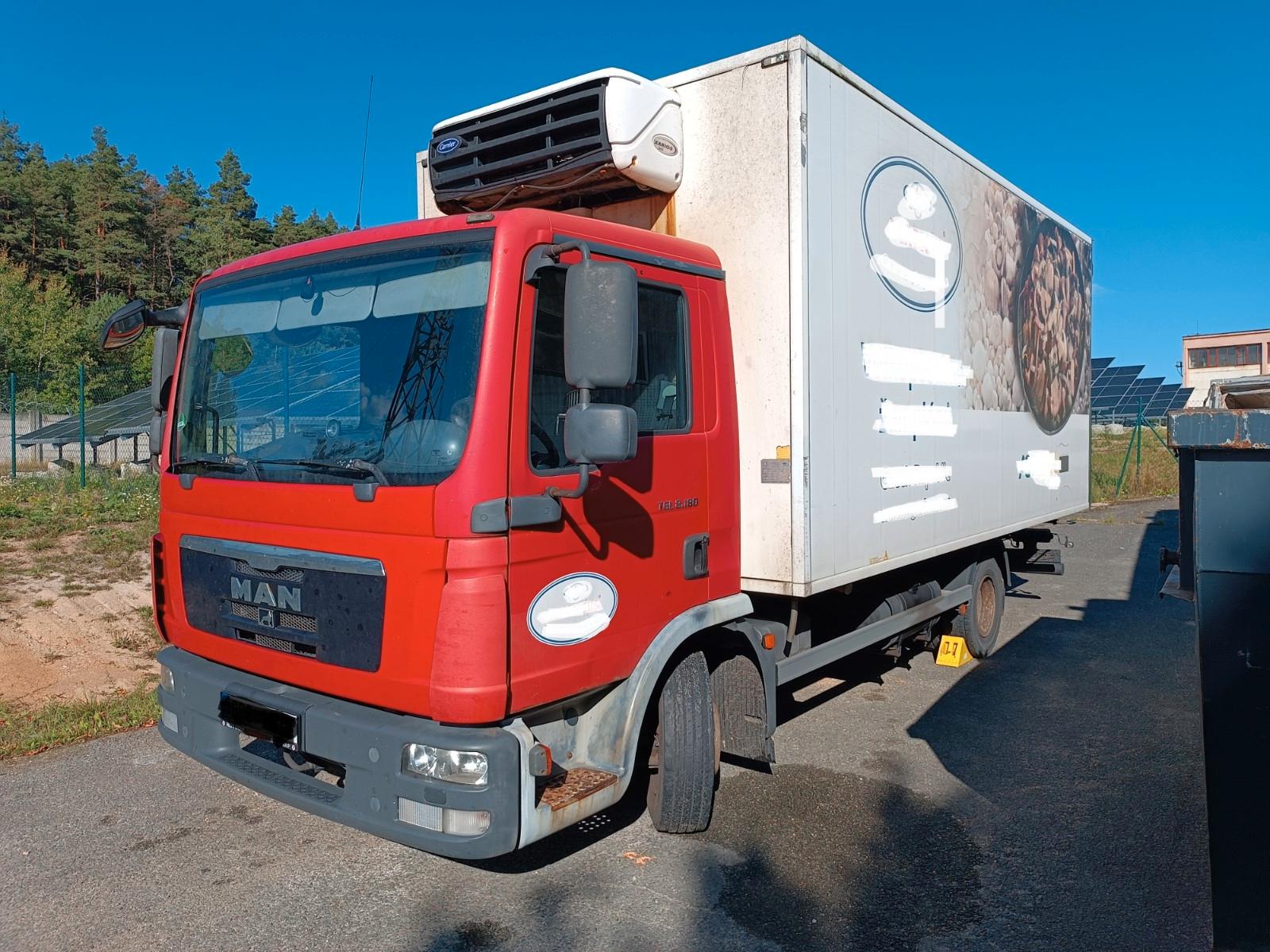 MAN TGL 8,180 Kuhlkoffer + Carrier Xarios 500