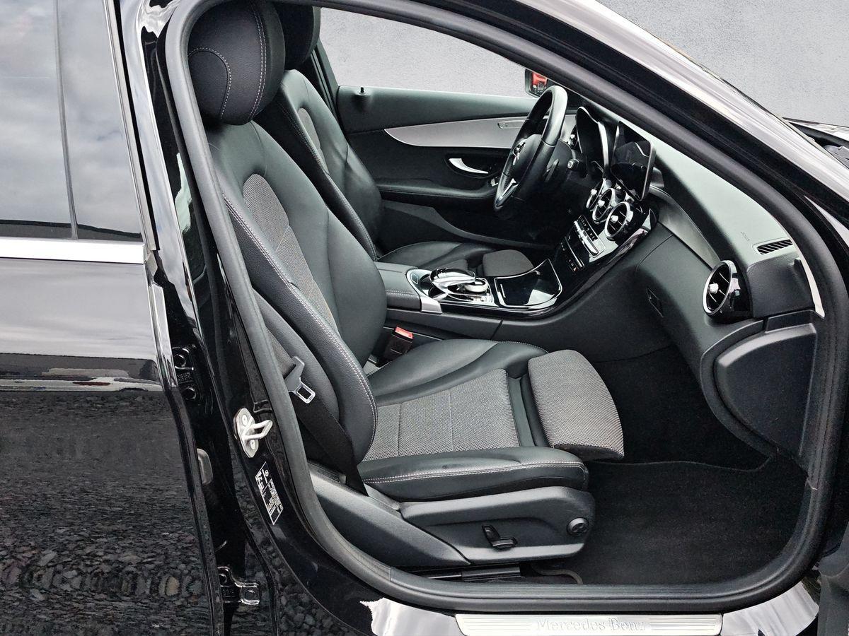 Mercedes-Benz C-Class Lim. AHK Multibeam Standhz Kamera Navi Alu, миниатюра 25