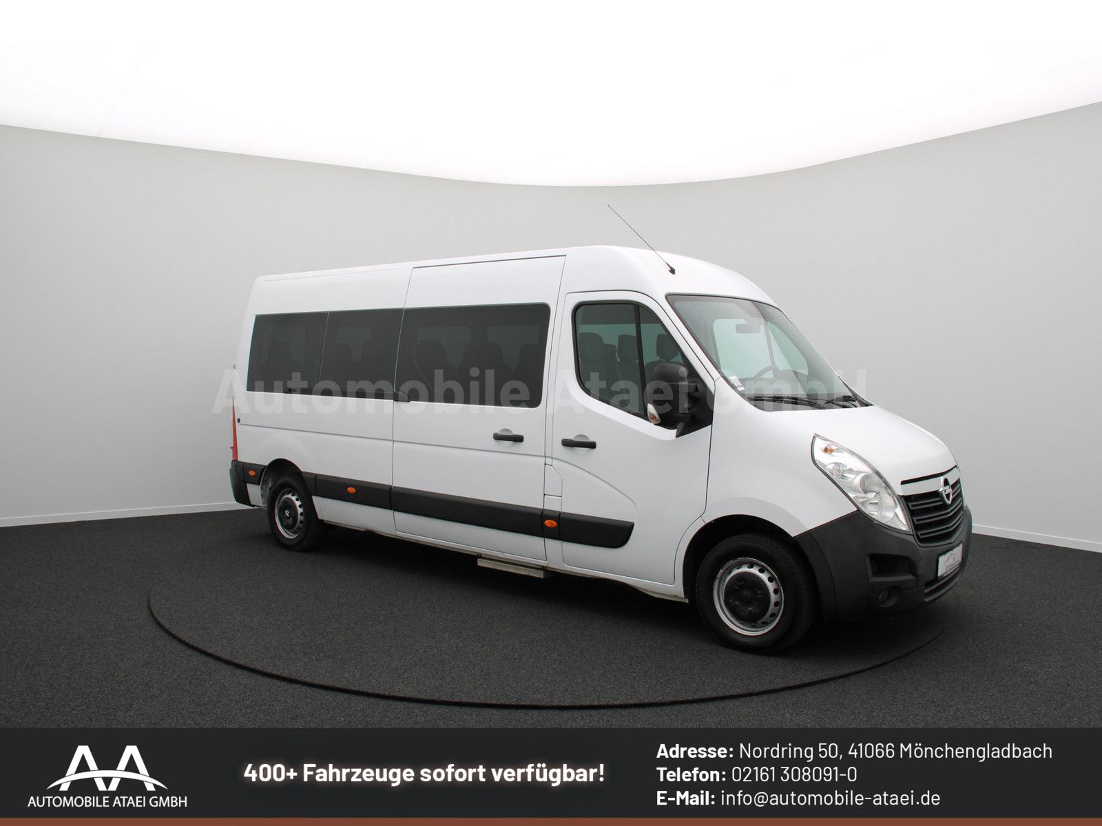 Fahrzeugabbildung Ford Opel Movano Bus L3H2 *17 SITZE* 2x KLIMA 8387
