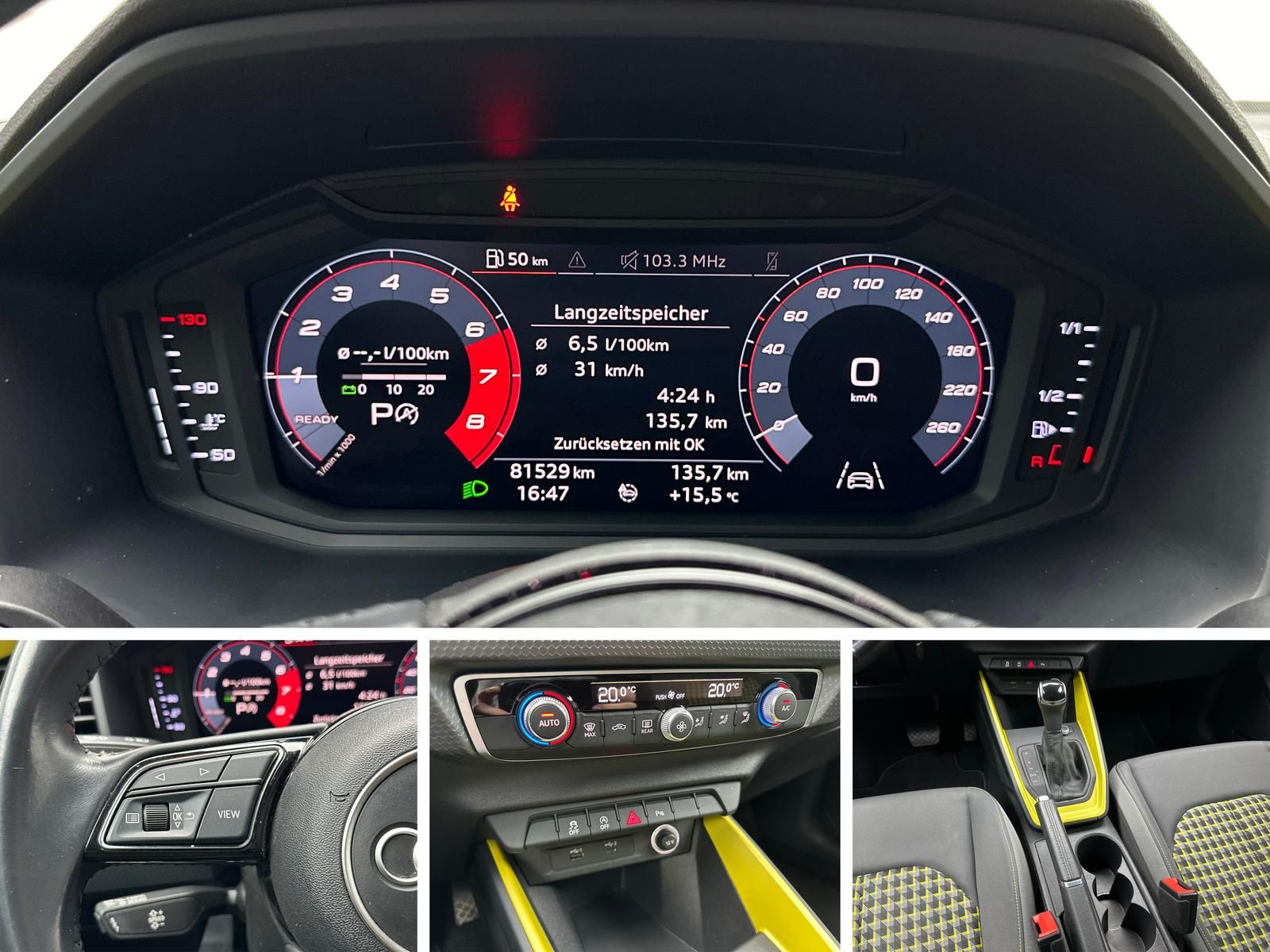 Fahrzeugabbildung Audi A1 30 TFSI S-LINE/EDITION-ONE/PDC/RCAM/VIRTUAL