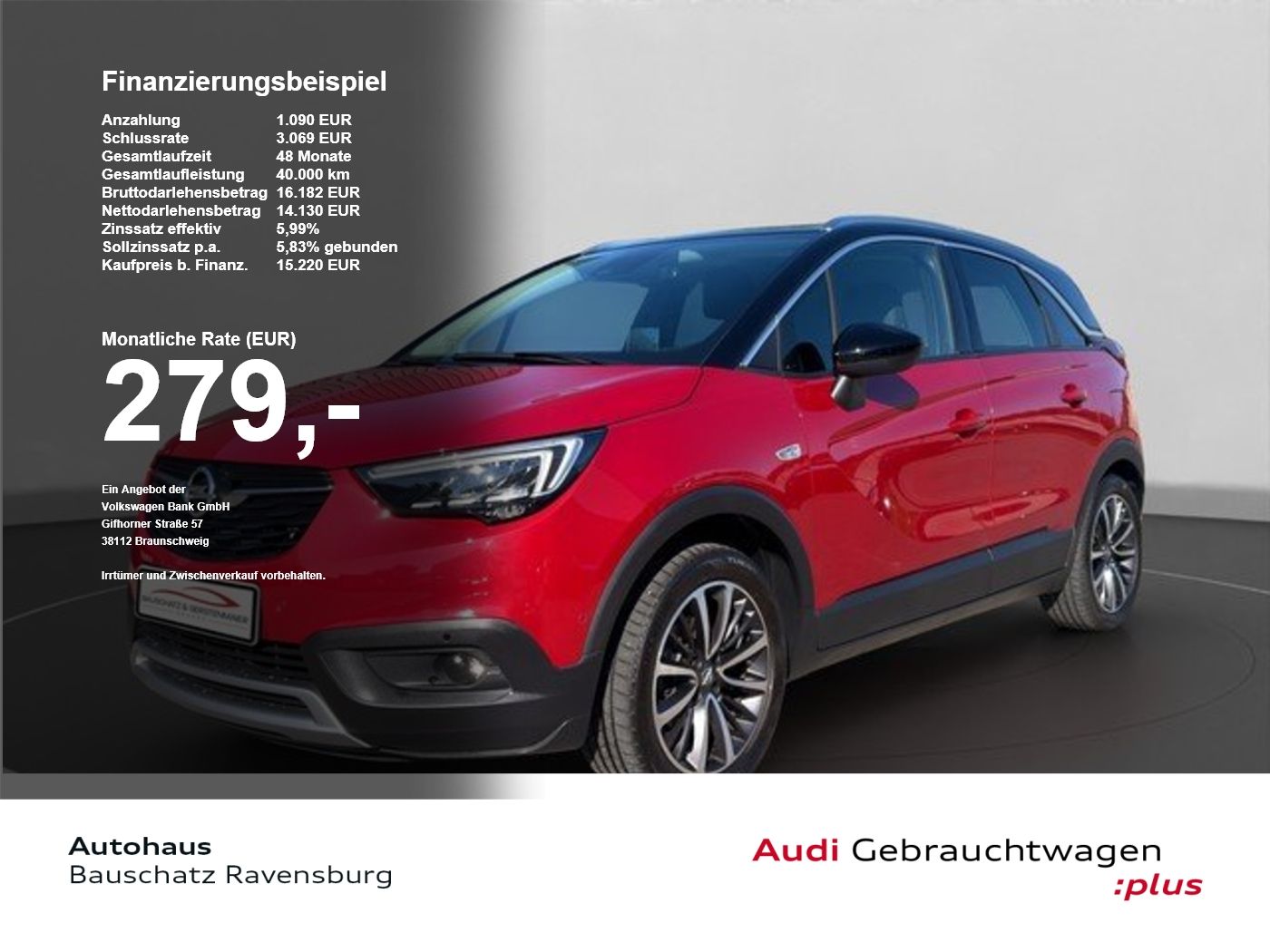 Opel Crossland Ultimate NAVI*HEAD-UP* Navi DynLicht