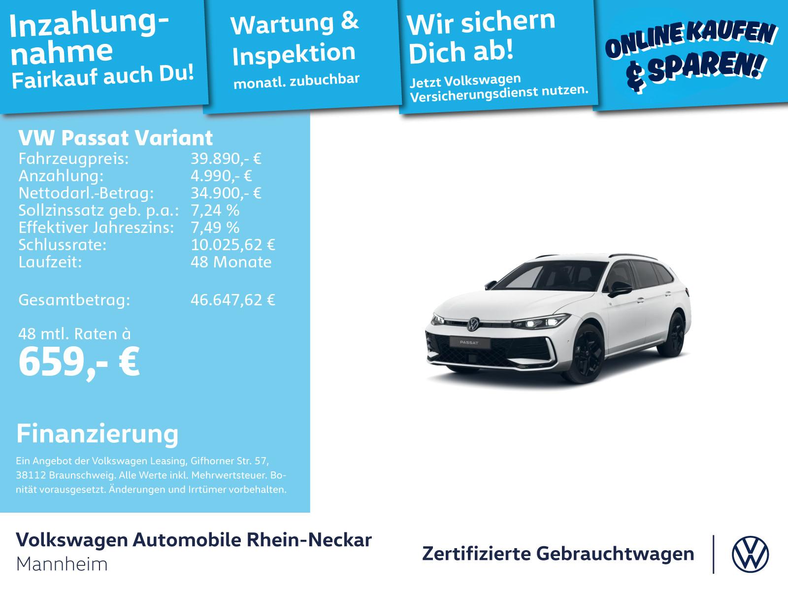 Volkswagen Passat Variant 2.0 TDI R-Line DSG 4Motion GAR 20