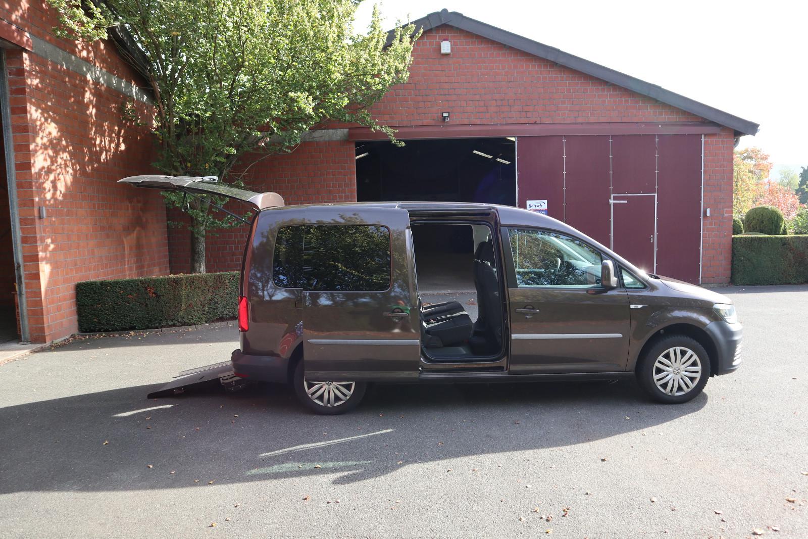 Volkswagen Caddy Maxi*rollstuhlgerecht*Wenderampe*AMF-Bruns