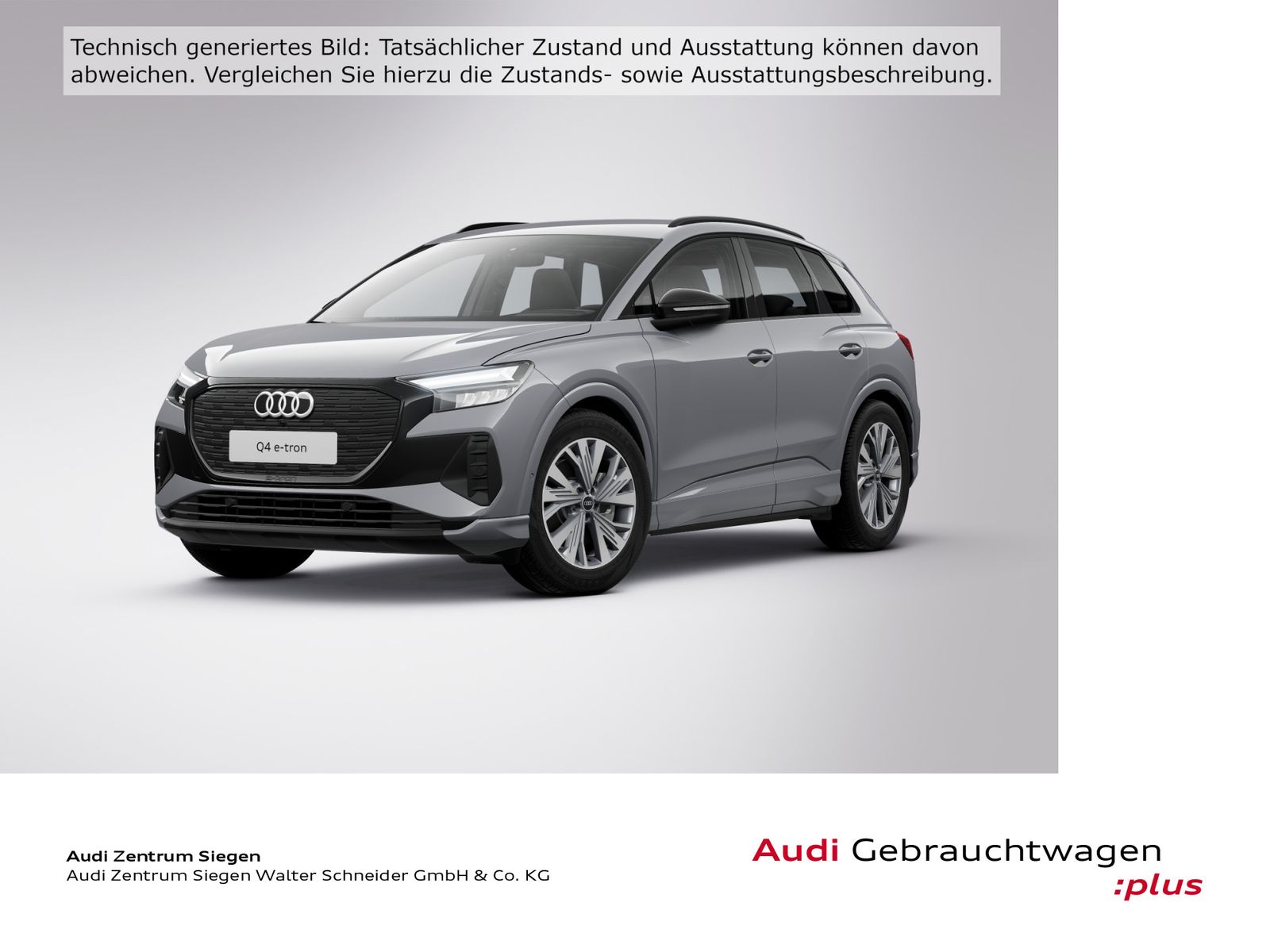 Audi Q4 e-tron 40 Navi Dynamik Optik schwarz