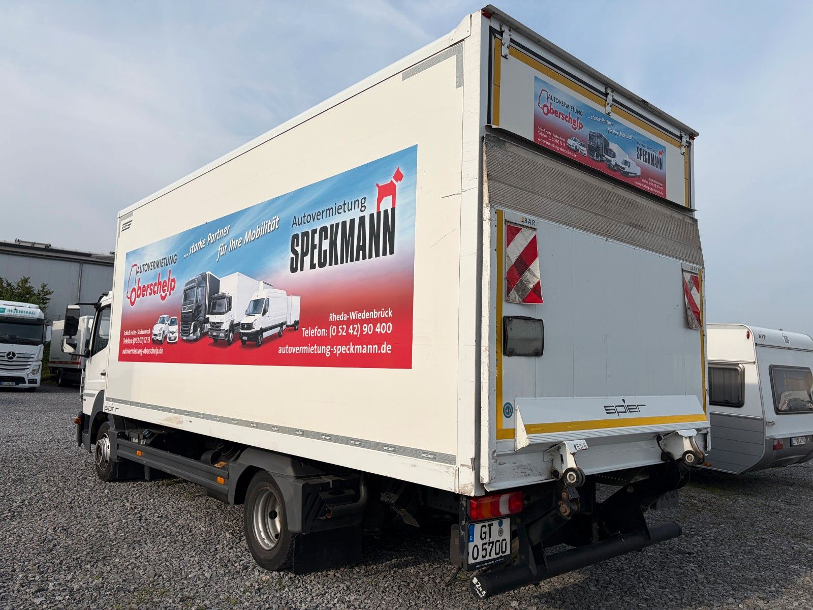Fahrzeugabbildung Mercedes-Benz Atego 818 L Koffer LBW Klima Automatic