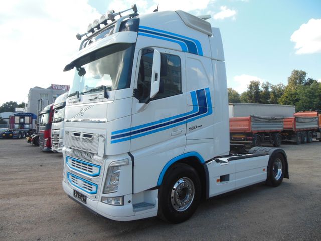 Volvo FH 13/500, GLOBE XL, HYDRAULIK, ALU FELGEN, TOP!