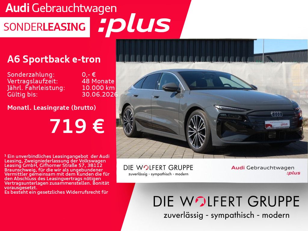 Audi A6 Sportback e-tron quattro **0,25%**ACC*360°