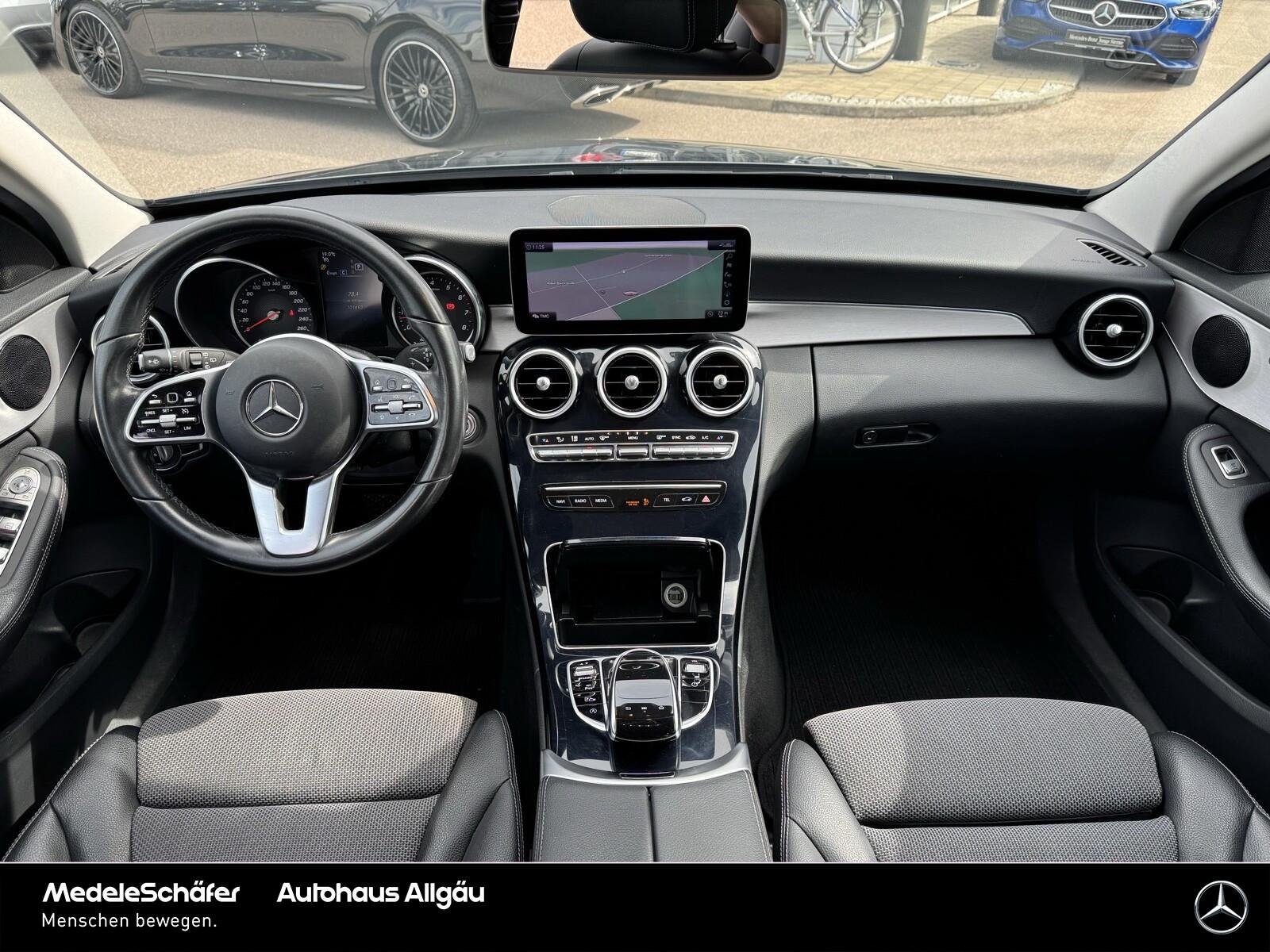 Mercedes-Benz C-Class T Avantgarde 9G LED AHK Kam Totwin Komfort, миниатюра 9
