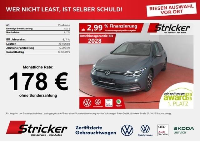 Volkswagen Golf Life 1.5TSI 178,-ohne Anzahlung Standh. Nav
