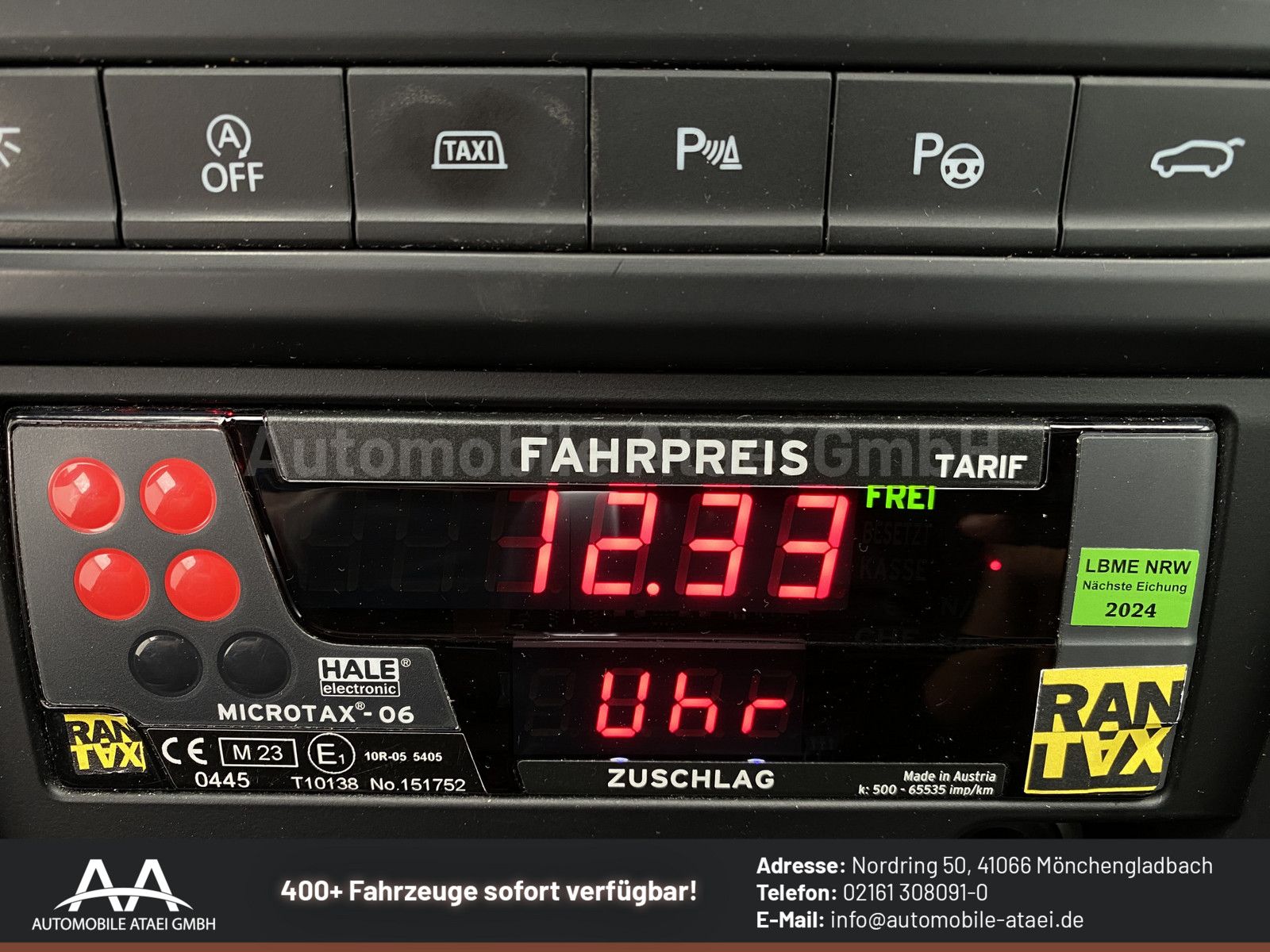Fahrzeugabbildung Volkswagen Touran DSG *Taxi* 7-SITZE+NAVI+LEDER (9277)