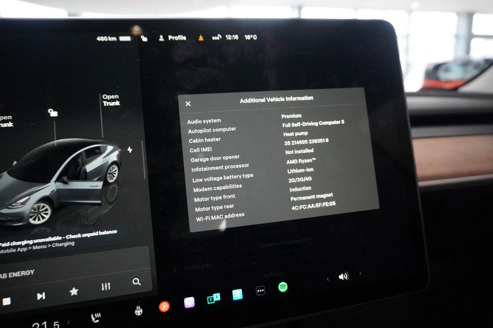 Fahrzeugabbildung Tesla Model 3 LONGRANGE DUAL-MOTOR NAVI/KAMERA/SH/PANO