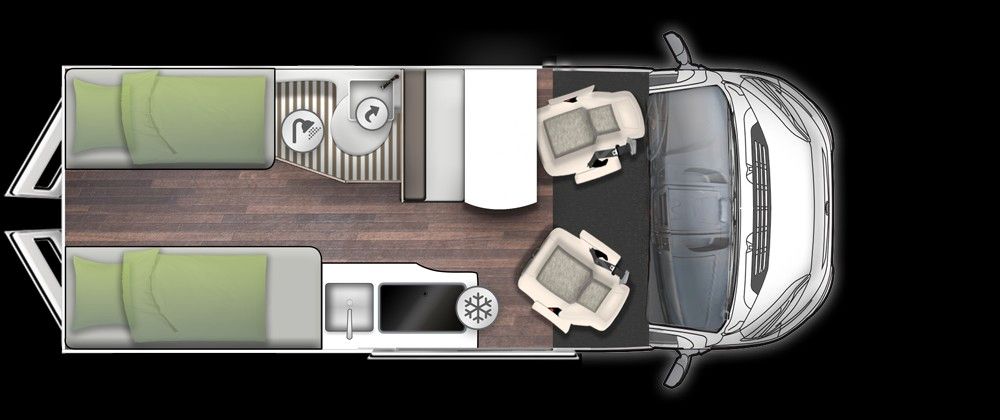 Fahrzeugabbildung Forster Livin´ up Pro V 636 EBL Vibe Edition *Autom.*Mar