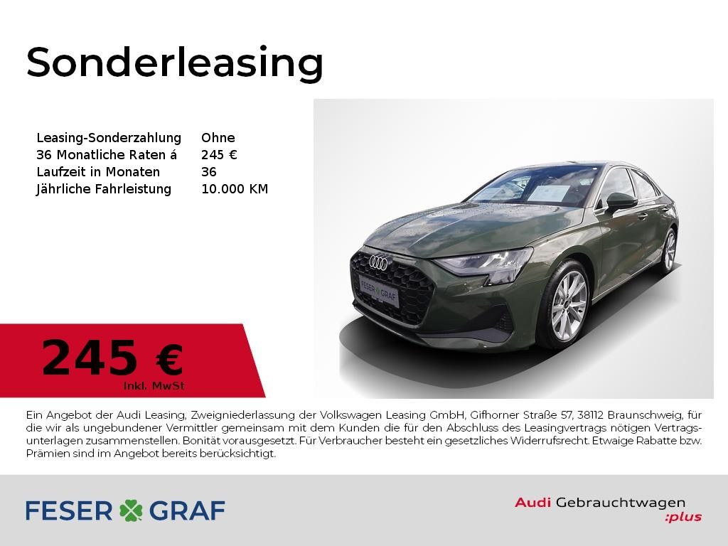 Audi A3 Lim. 30 TFSI ACC AHK LED Navi RüKa Sitzh. 17"