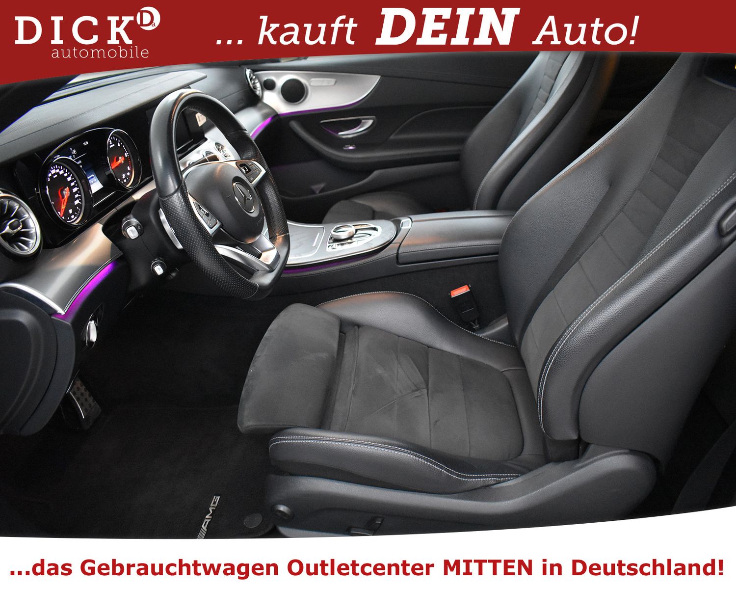 MERCEDES-BENZ E 220d Coupe 2X AMG Line NIGHT+LED+SHZ+KAMER+19" - Image 10