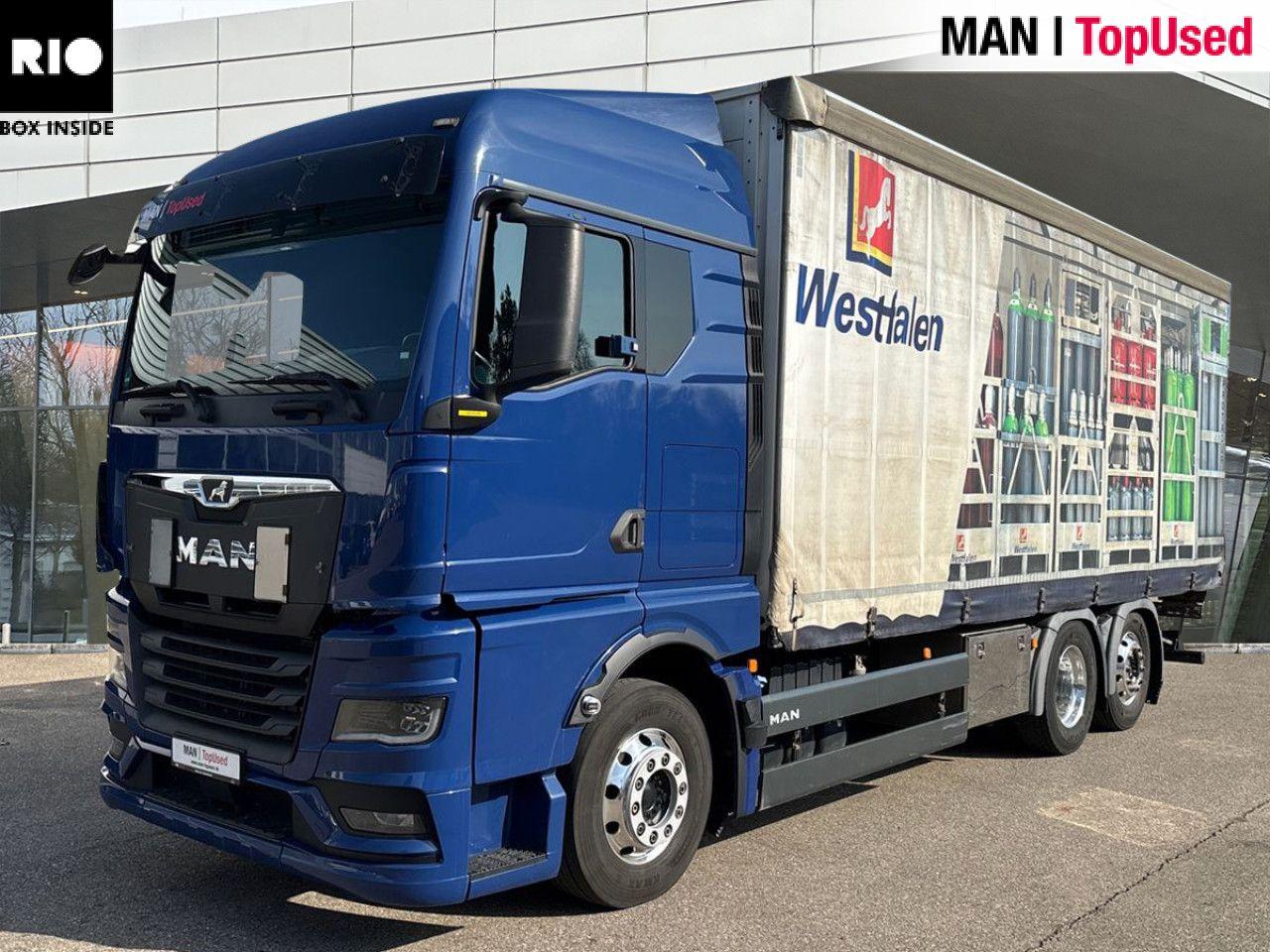MAN TGX 26.430 6x2-4 LL,STAPLERAUFNAHME, GASFALSCHEN