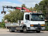 Mercedes-Benz Atego 1018 KRAAN/CRANE HMF403!!129tkm - Mercedes-Benz 12 t