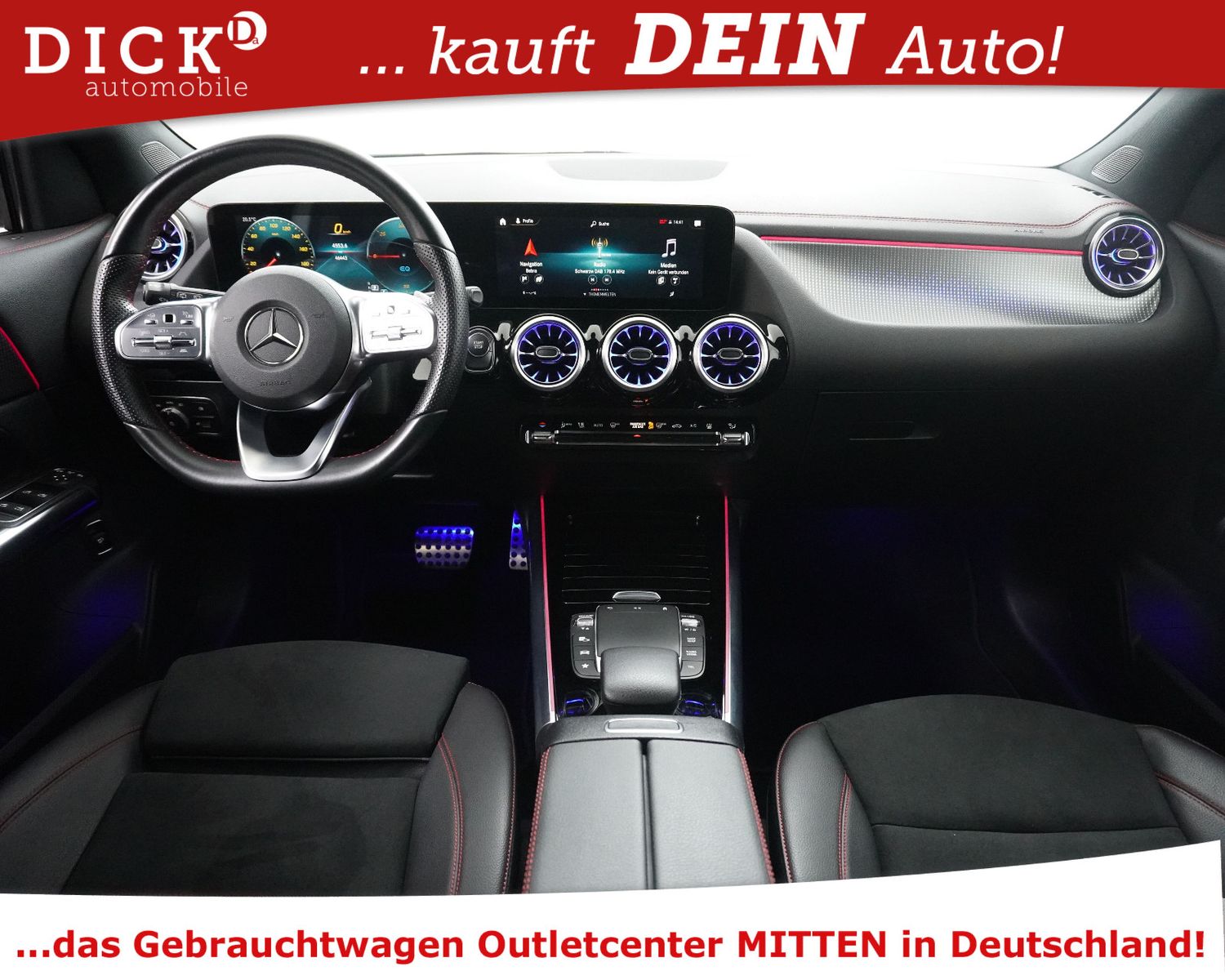 Fahrzeugabbildung Mercedes-Benz EQA 250 2X AMG Line NIGHT+PANOR+WIDES+KAMER+ACC+