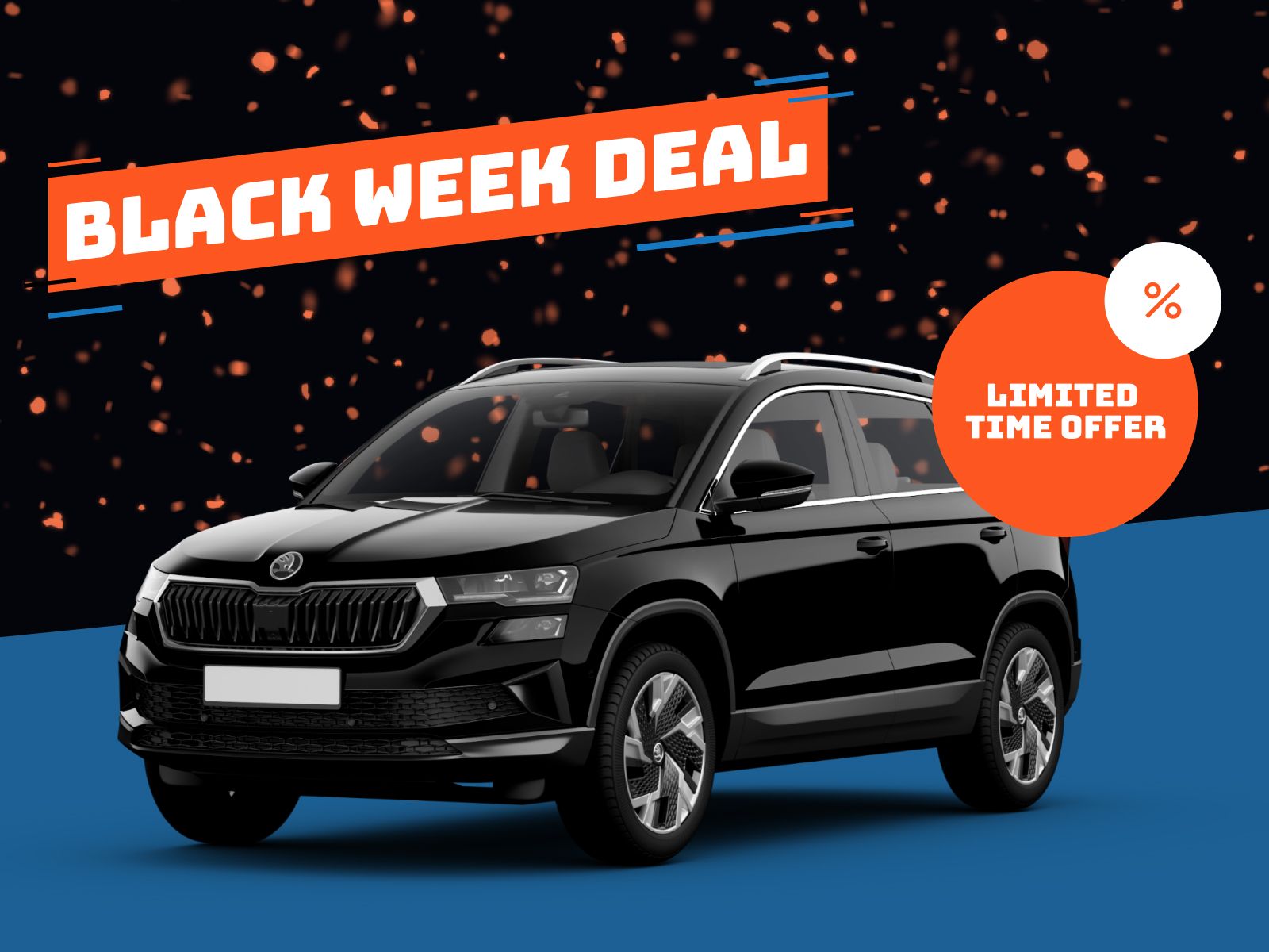 Skoda Karoq 1.5l TSI ACT DSG Sportline Black Week Deal