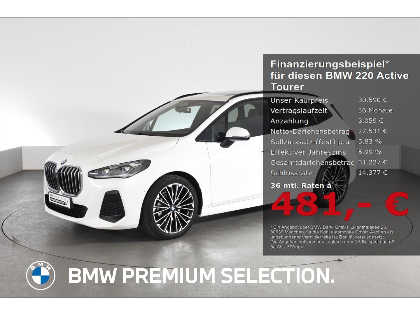 BMW 220 Active Tourer i M Sport Panoramadach Anhänge