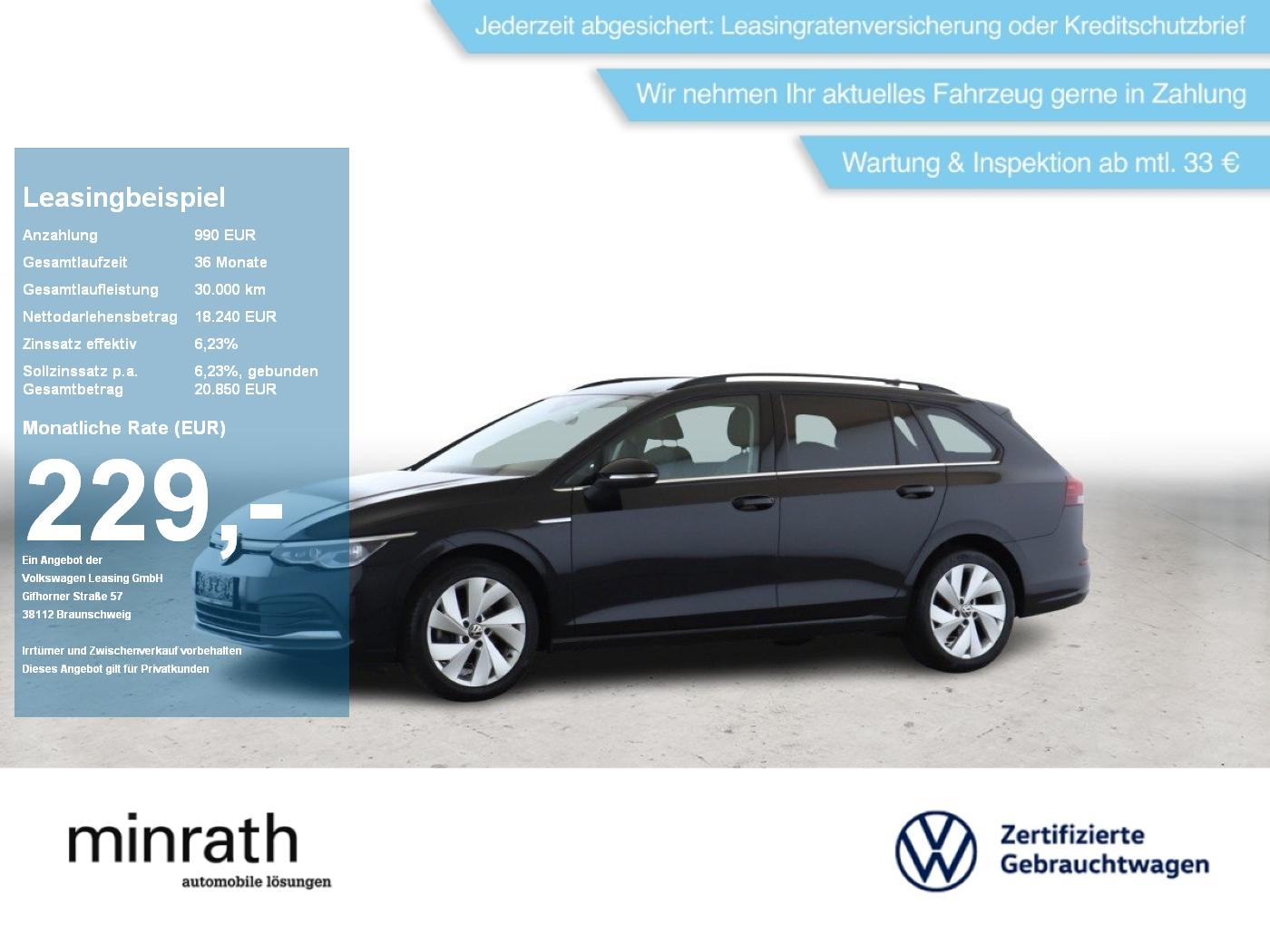 Volkswagen Golf VIII Variant Style 1.5 TSI DAB+VIRT+ACC+LED