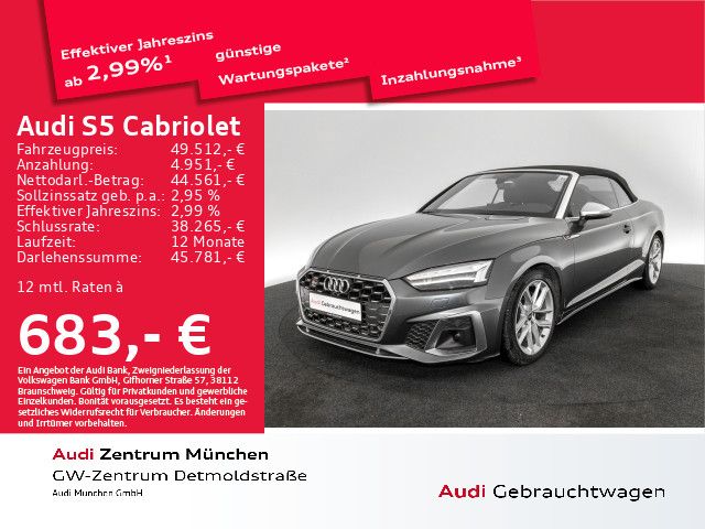 Audi S5 Cabriolet TFSI tiptr. Navi+/PDC/SitzHzg/LED