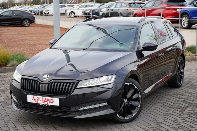 Skoda Superb Combi 2.0 TDI DSG Sportline Pano AHK LED