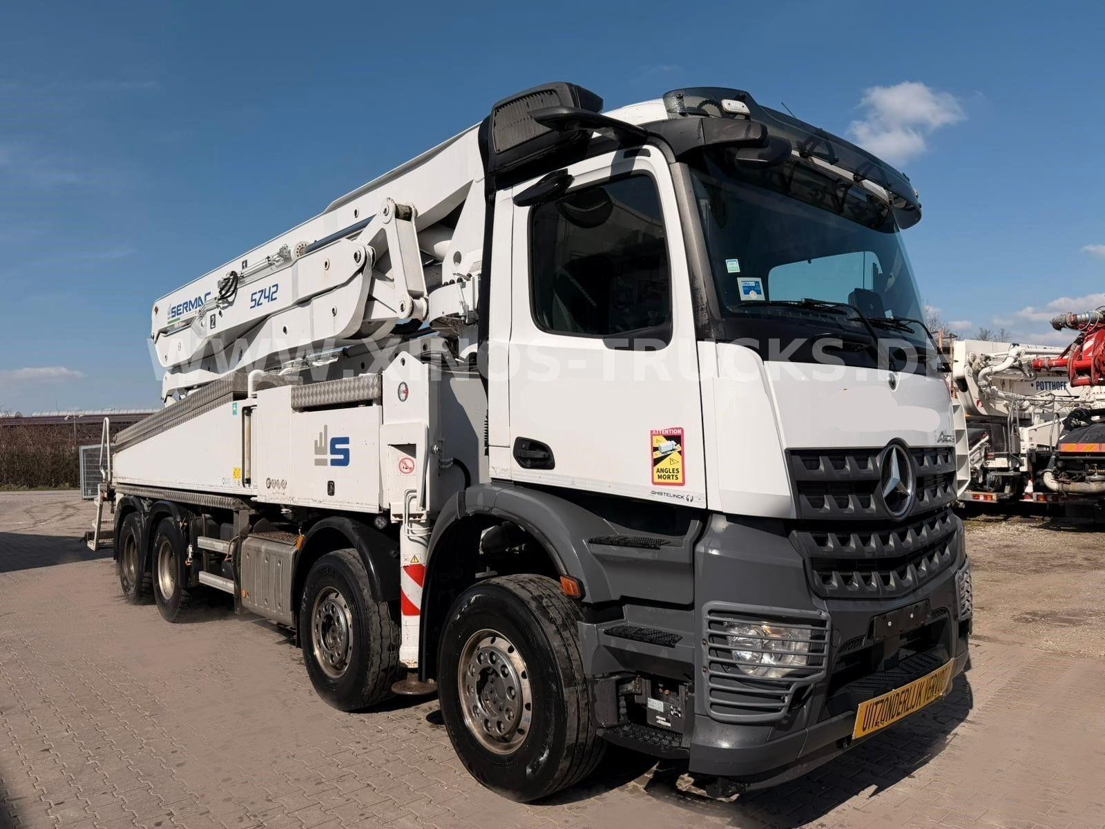 Mercedes-Benz Arocs 8X4 SERMAC 42M5Z - 180M3/H - 600H
