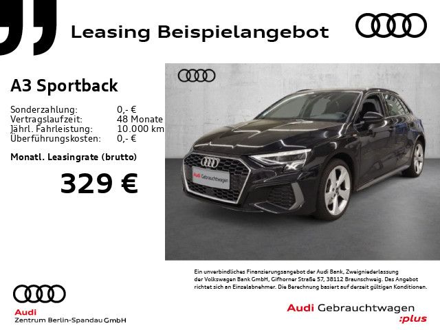 Audi A3 Sportback 40 TFSI e S line S tronic *Virt.C+*