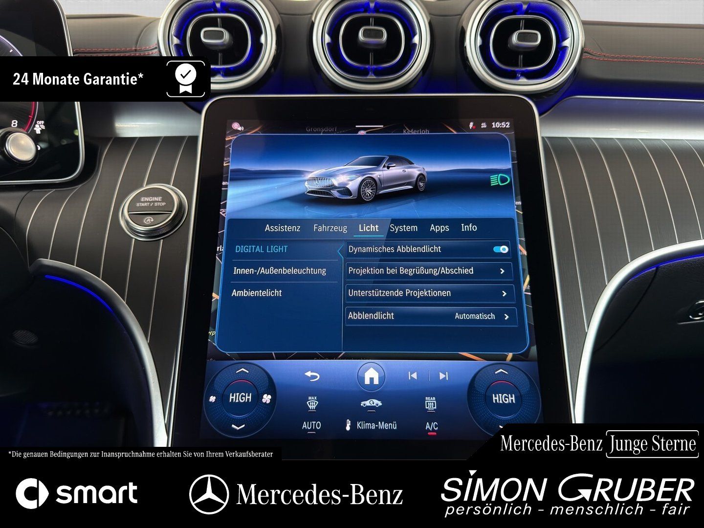 Fahrzeugabbildung Mercedes-Benz CLE 53 4M AMG Cabrio Sitzklima Massage HUD AHK