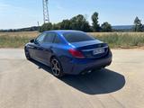 Mercedes-Benz C 250 AMG Line | Burmester | Scheckheft  - blaue Mercedes-Benz C 250