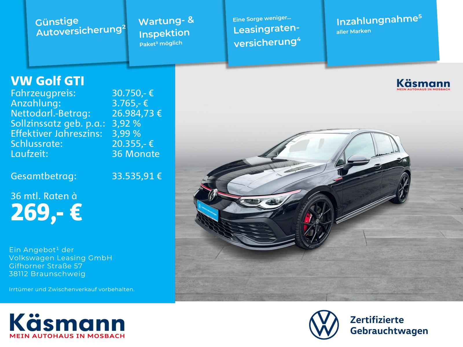 Volkswagen Golf GTI Clubsport PANO NAVI MATRIX ACC 19", миниатюра 2