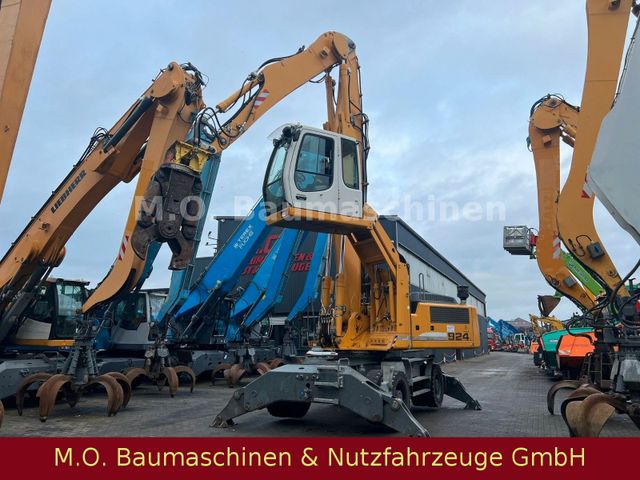 Liebherr A 924 C Litronic /Schrottschere/Umschlagbagger