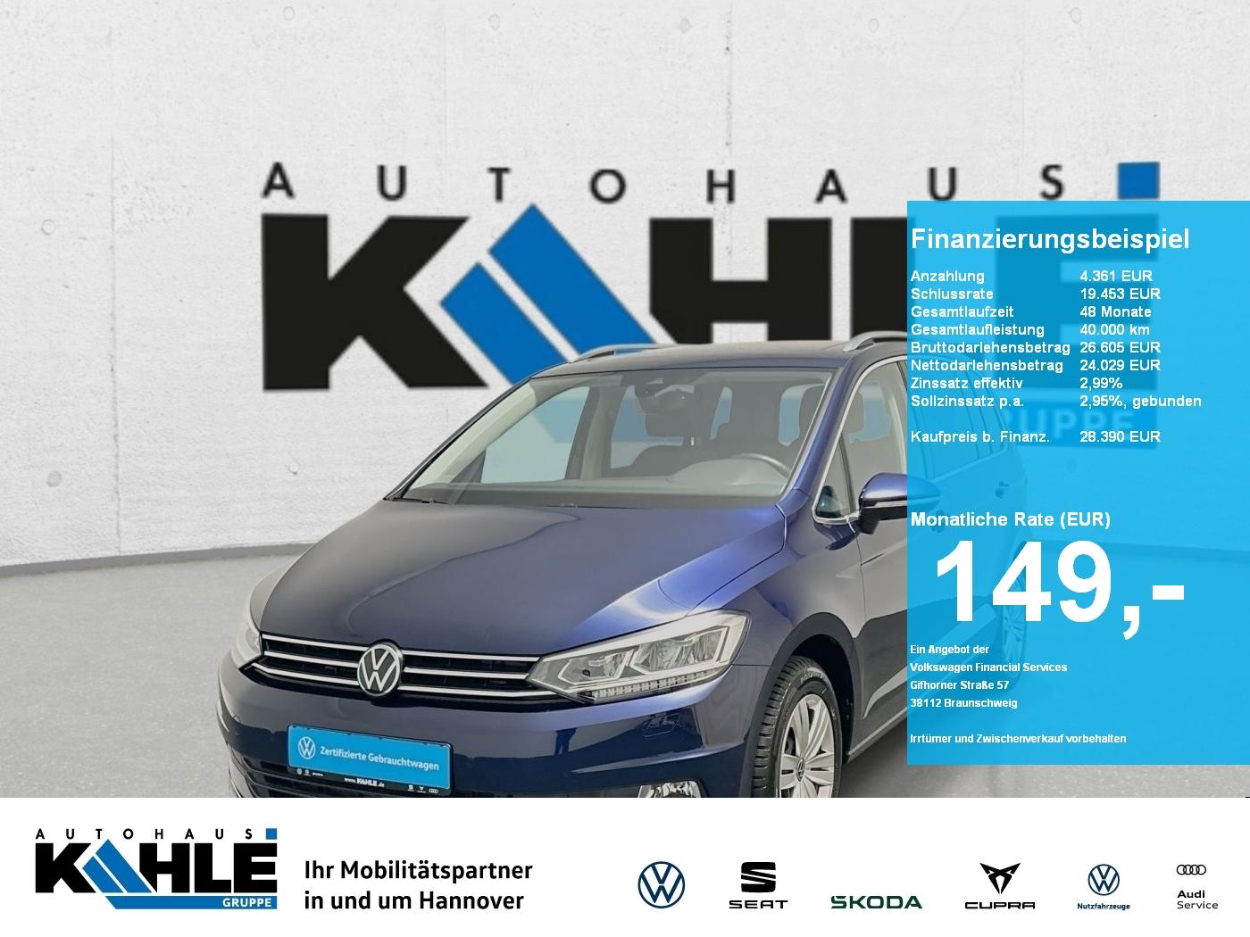 Volkswagen Touran 2.0 TDI DSG Highline Black ACC AHK