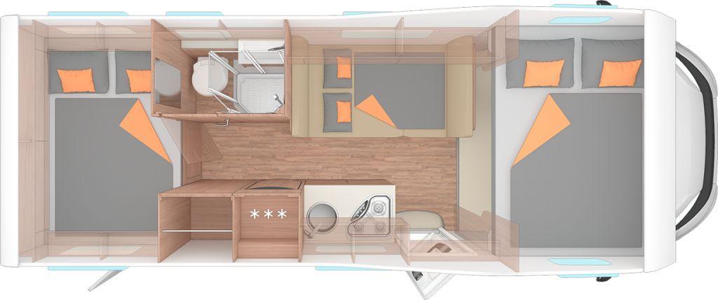 Weinsberg CaraHome 650 DG Mietfahrzeug-Verfügbar 11.2026