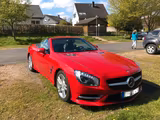 Mercedes-Benz SL 350 - Roadster - : Rot, Cabrio