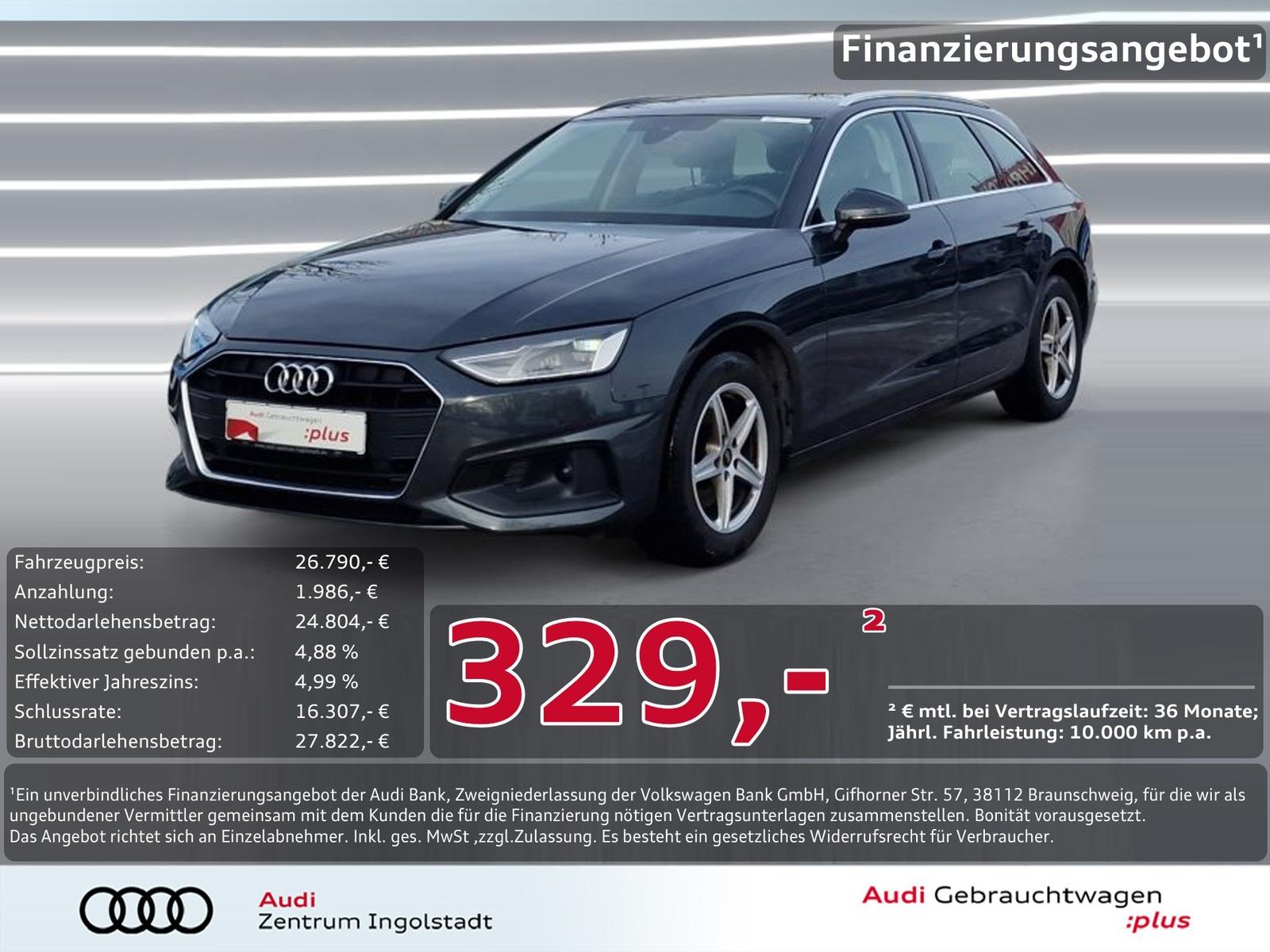 Audi A4 Avant 35 TDI STHZG AHK KAMERA ACC Virtual PDC
