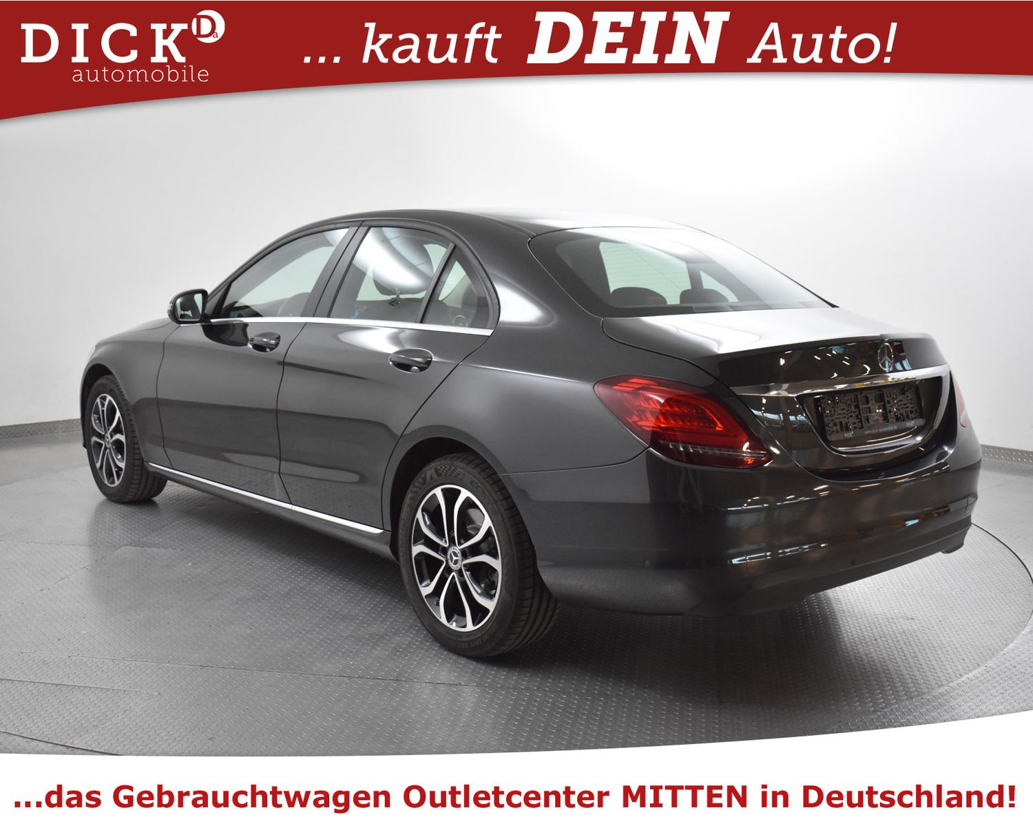 MERCEDES-BENZ C200d 9G Avantg 17"+LEDER+NAVI+SHZ+KAMER+LED+TEM - Image 8