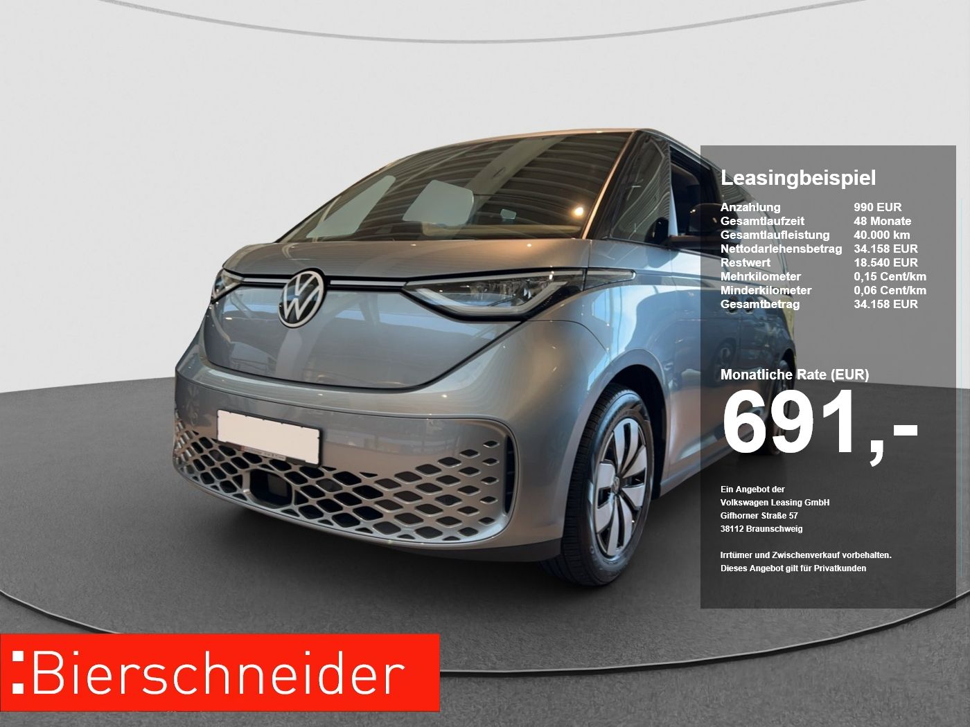 Volkswagen ID. Buzz Pro PDC TEMPOMAT KEYLESS LED